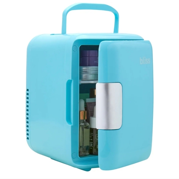🆕️ bliss • blue skincare mini fridge - Picture 1 of 6